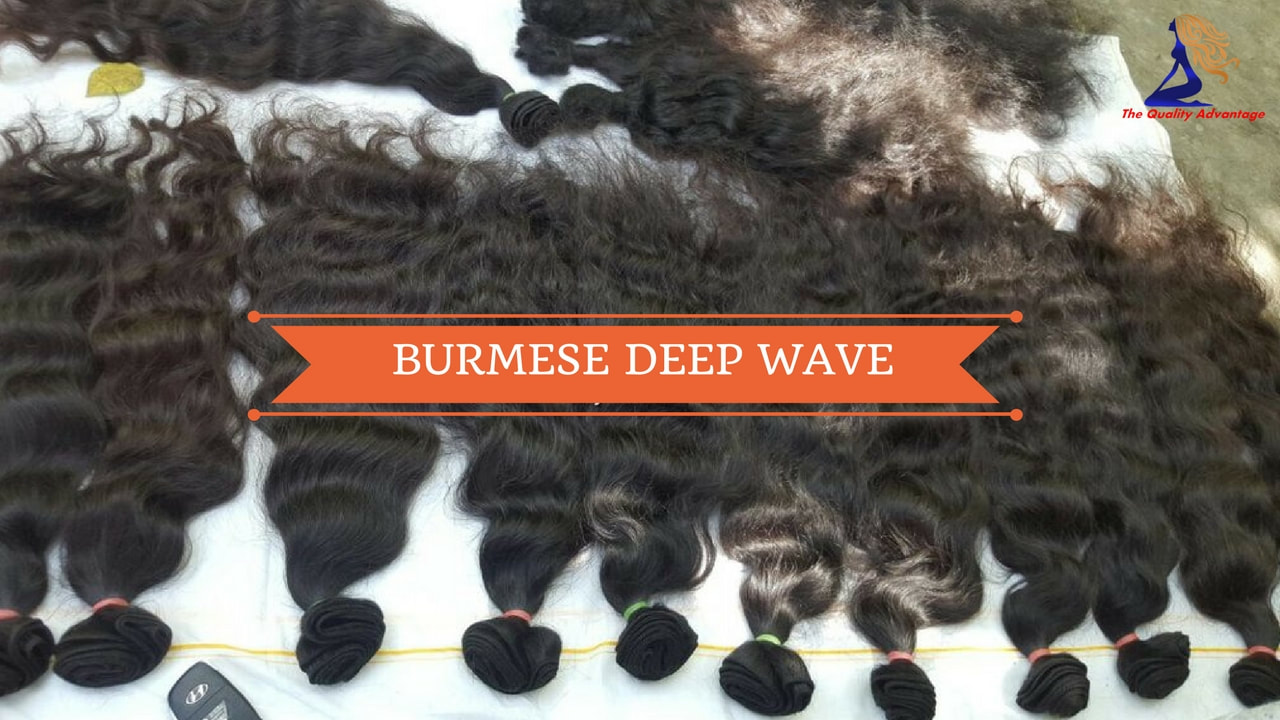Burmese Natural Deep Wave Hair