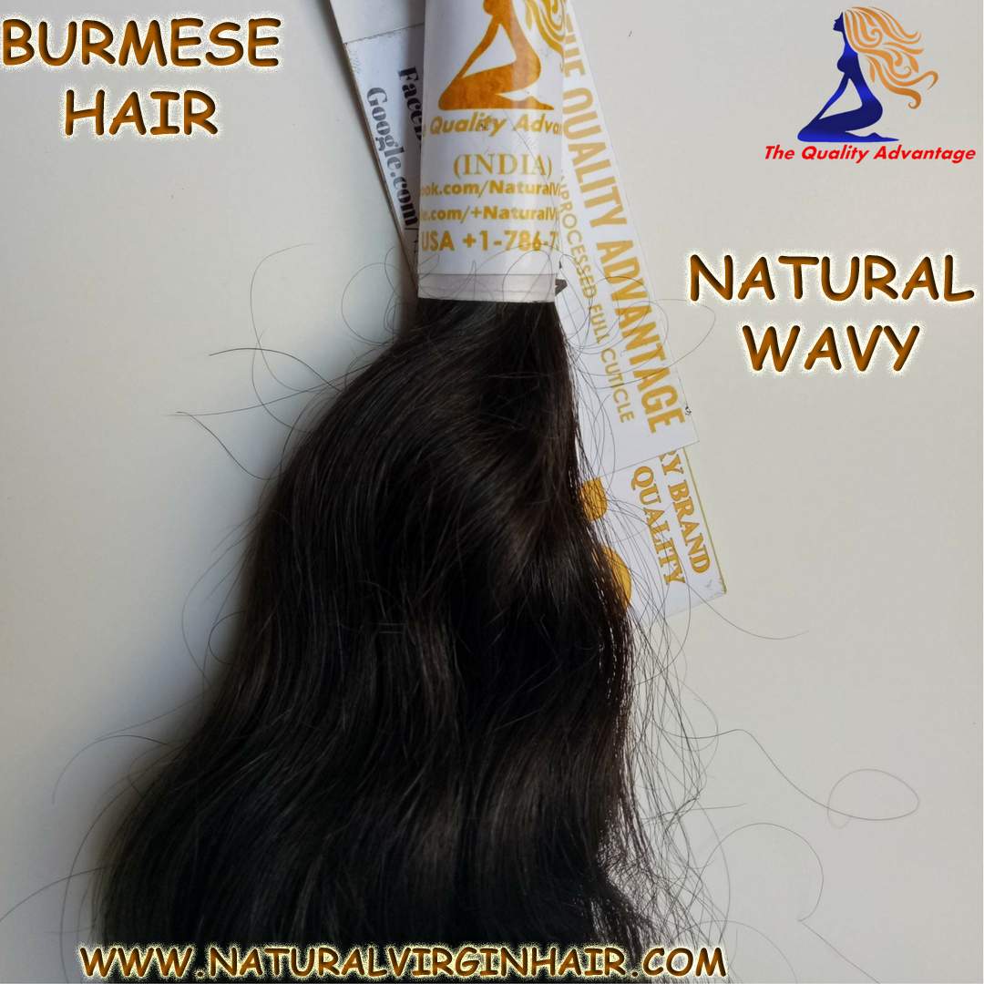 Burmese Natural Wavy Hair