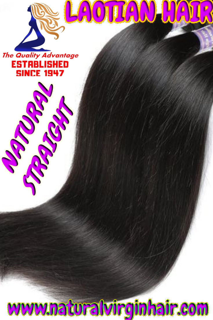 Laotian Natural Straight Hair | Laotian Virgin Hair | Laotian Hair