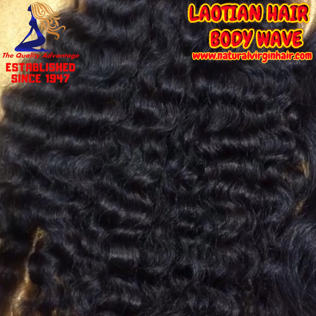Laotian Natural Body Wave Hair | Laotian Virgin Hair | Laotian Hair