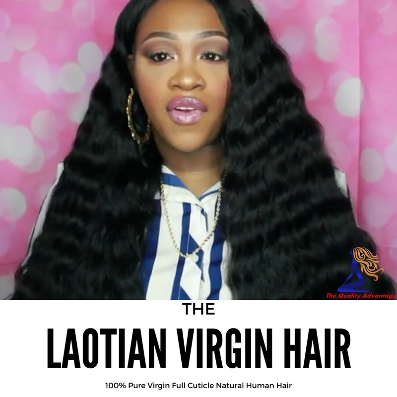 Laotian virgin hair
