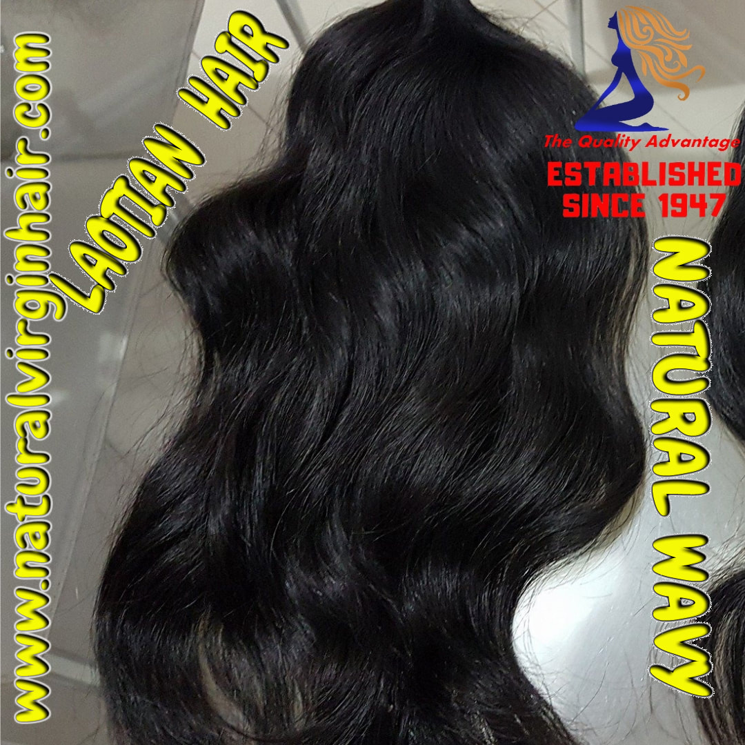 Laotian Natural Wavy Hair | Raw Laotian Hair | Laotian Hair