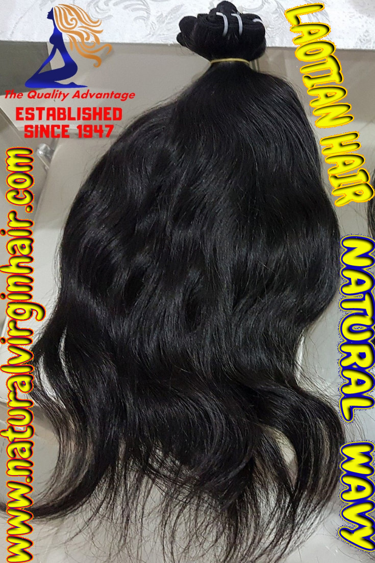 Laotian Natural Wavy Hair | Raw Laotian Hair | Laotian Hair